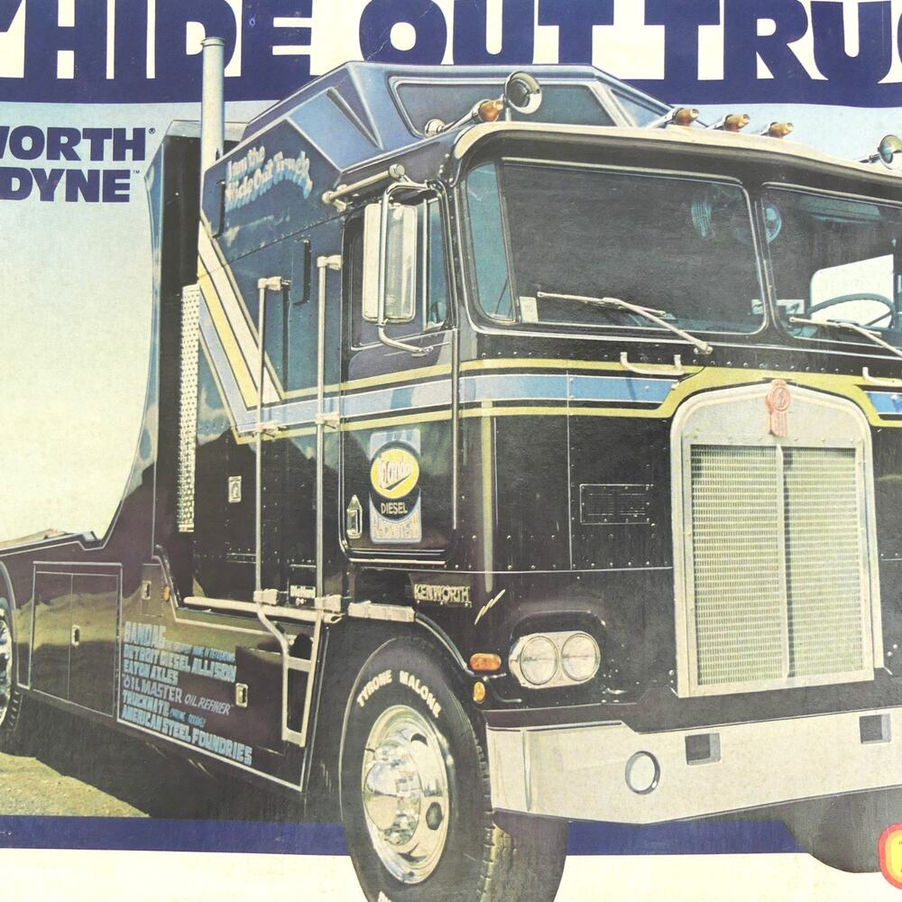 Matchbox AMT Tyrone Malone's Kenworth Aerodyne Hideout Truck 1/25 Model Kit - Picture 14 of 16